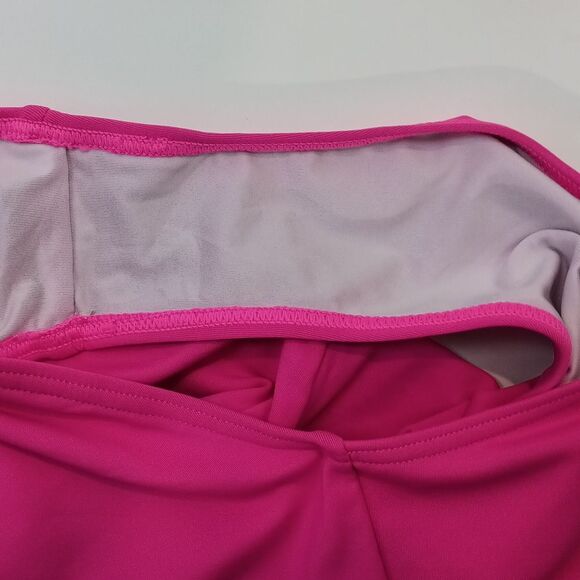 Tempt Me Two Piece Hot Pink Women's High Waist Bottom sz M - Picture 5 of 13